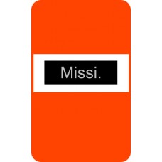 Block Colour Tights by Missi - Neon Orange